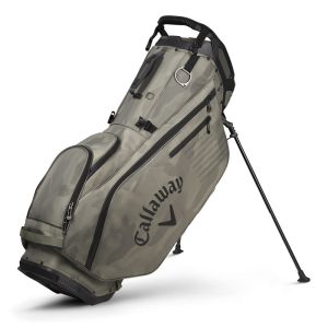 NEW 2022 Callaway Golf Fairway 14 Olive Camo/USA Double Strap Stand Golf Bag