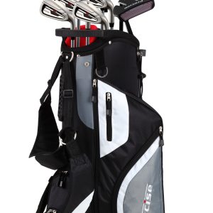 Precise M5 Men's Complete Golf Club Set, Black/Grey/White, Graphite
