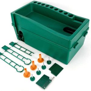 Miumaeov Golf Ball Dispenser, Automatic Tee Up Machine Golf Club Training Organizer No Power No Electricity Required Kit - Foot Stand Adjustable