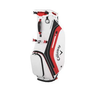 NEW Callaway Golf 2024 Fairway 14 Stand / Carry Bag - White / Black / Fire