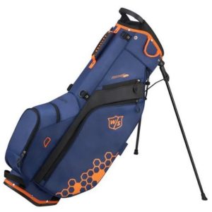 Wilson Staff Feather Carry Golf Bag, Blue/Orange