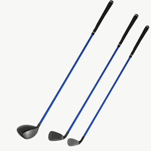 Lag Shot Triple Threat Combo (Right Handed) Driver Wedge 7 Iron Golf Club Swing Trainer Aid